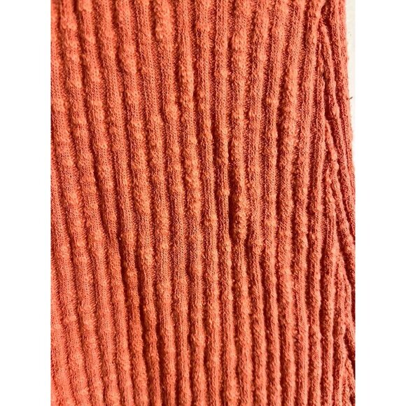 BKE Knit Tank Top Orange M Y2K Neutral Classic Chic Preppy Skater Feminine 80s - Picture 3 of 7